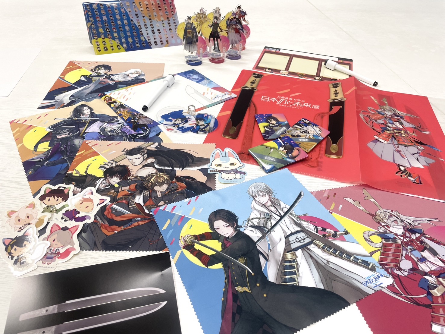 特別展「刀剣乱舞で学ぶ 日本刀と未来展 ‐刀剣男士のひみつ