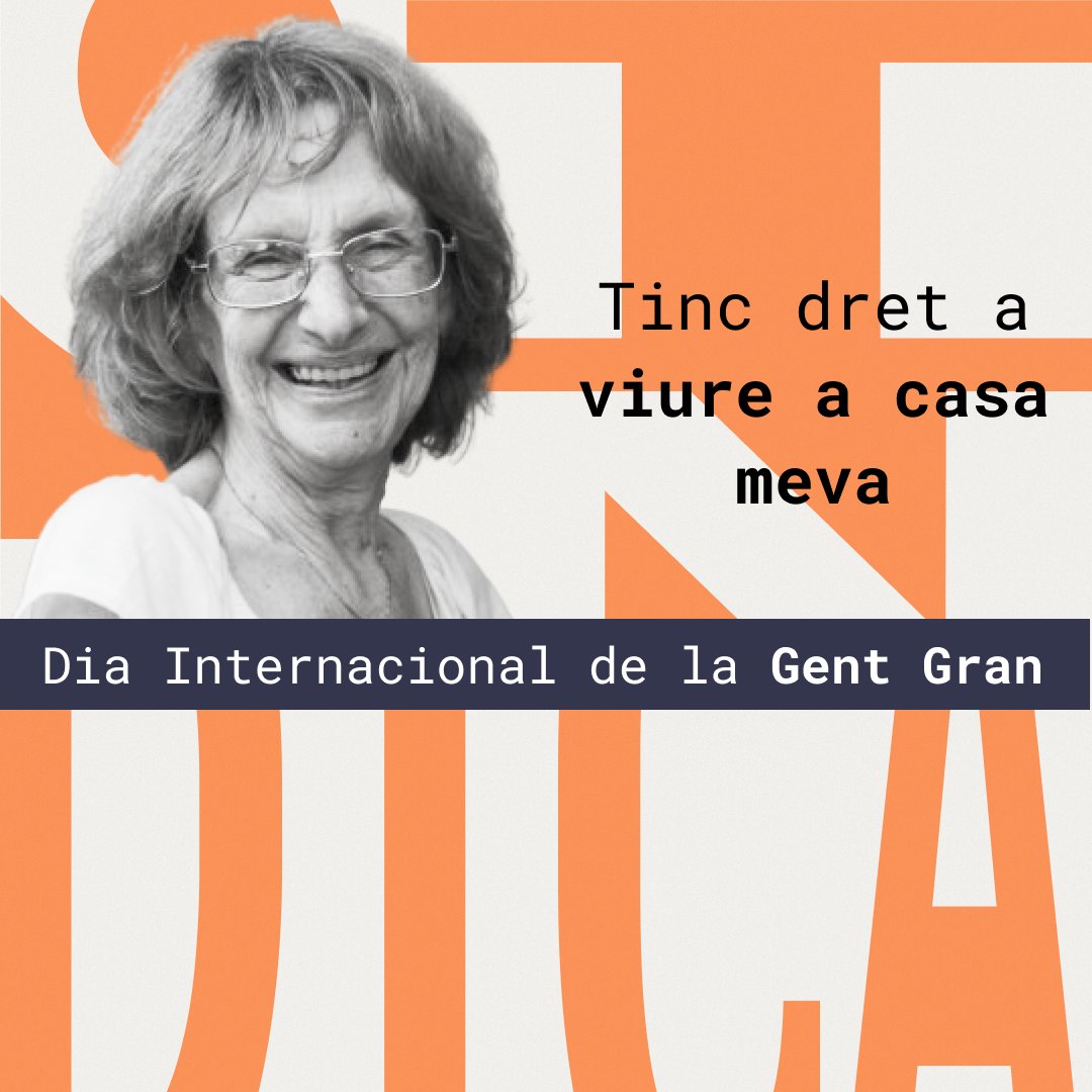 sindicdegreuges's tweet photo. Tota persona gran té dret a viure a casa seva. Per això, cal que les administracions 𝐠𝐚𝐫𝐚𝐧𝐭𝐞𝐢𝐱𝐢𝐧 𝐥’𝐚𝐭𝐞𝐧𝐜𝐢𝐨́ 𝐬𝐨𝐜𝐢𝐨𝐬𝐚𝐧𝐢𝐭𝐚̀𝐫𝐢𝐚 a domicili, entre altres coses.

#DiaInternacionalDeLaGentGran https://t.co/H6ESlmReYc