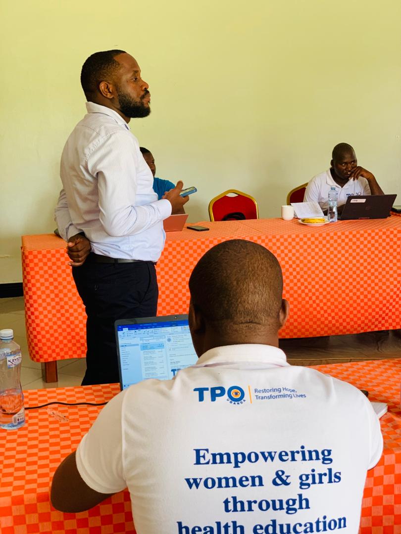 TpoUg's tweet photo. UPDATE: Day one of @TpoUg Monitoring & Evaluation Review Meeting in #FortPortal #WesternUganda. This is one of @TpoUg internal stakeholder engagement platforms that is aimed at facilitating #learning #KnowledgeSharing #Collaboration #CapacityBuilding #30YearsofTransformingLives https://t.co/0EGCN3x5iI