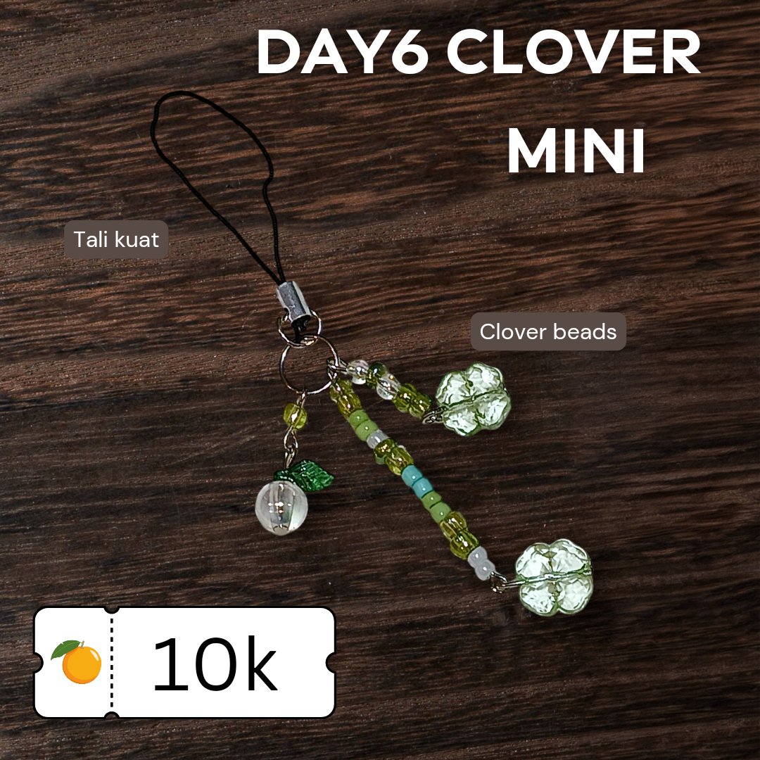 youngyoungBRI's tweet photo. Day6 strapphone clover collection : 
🍀 Mini Day6 clover luck 
🍀 mini day6 clover 
🍀 Day6 clover theme good luck 

Semua bisa di co langsung di toko 🍊 yah 🫶 #DAY6 #youngk #dowoon #sungjin #WONPIL #zonauang #zonajajanᅠᅠ https://t.co/7cpJxuT0SI