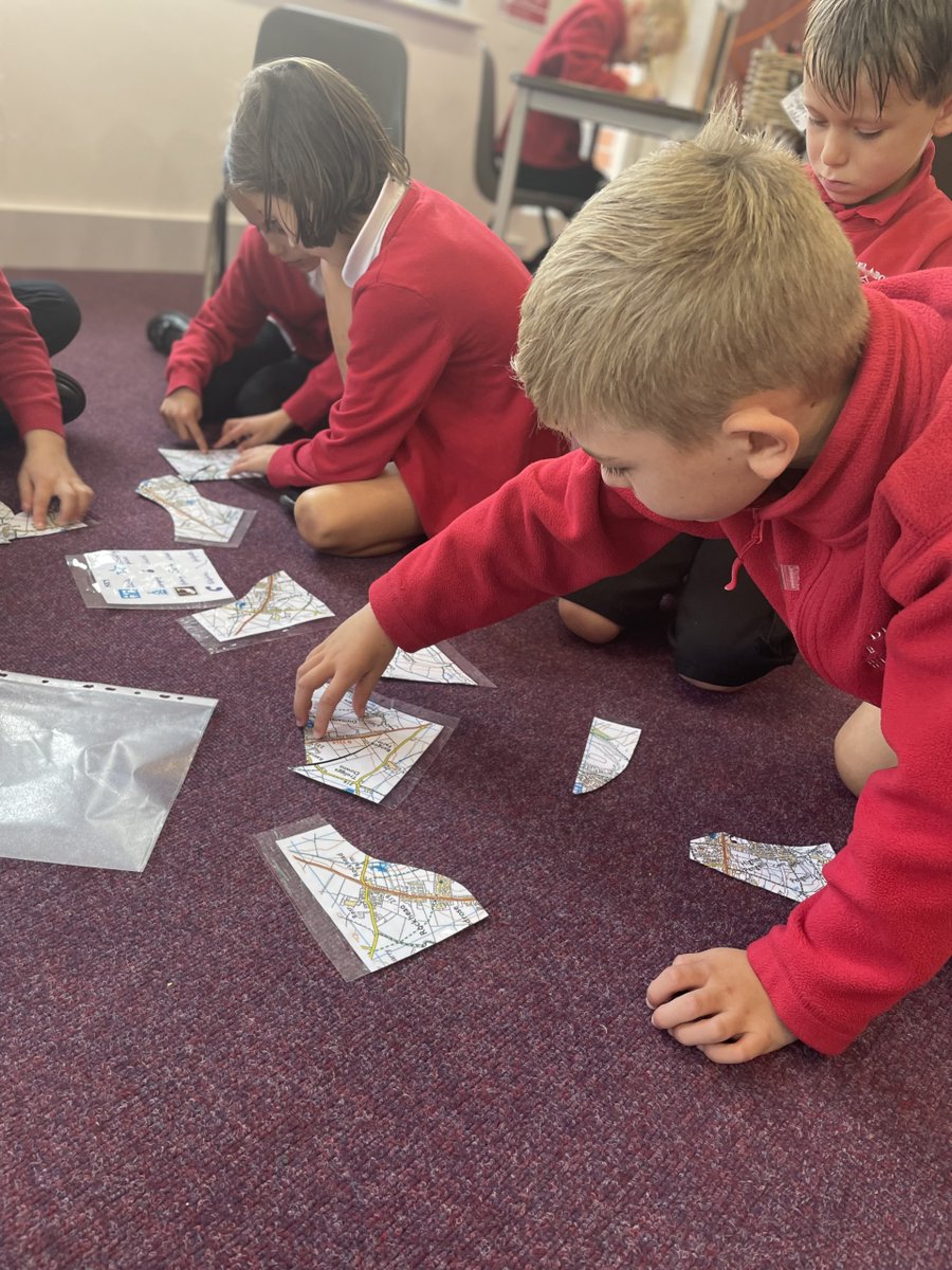 delabole_school's tweet photo. Last week Class 2 worked on their geographical skills . We had great fun putting maps of the local area back together and then using these to create a route we could follow for our trip. https://t.co/fEYkRP7i7H