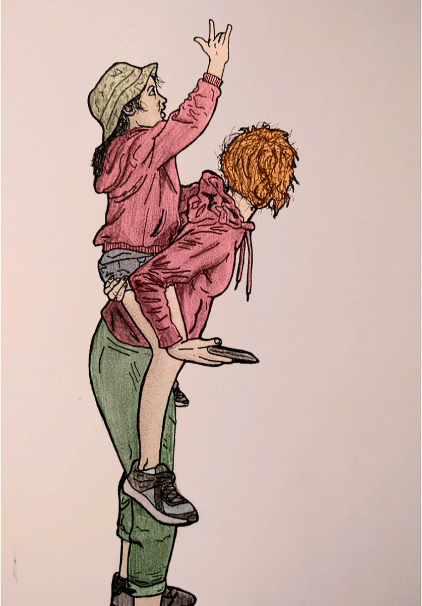 Rowbini's tweet photo. Inktober 24 day 1: Backpack 

@inktober #backpack #Piggyback #rocknroll #inktober #inktober2024  #inktoberday1 #sketchbook #pendrawing #pencildrawing #inkdrawing #practicedrawing #art #myart #myartwork #coolart #makearteveryday #movieart  #illustration #freelanceillustrator https://t.co/f0o7Rs2paw