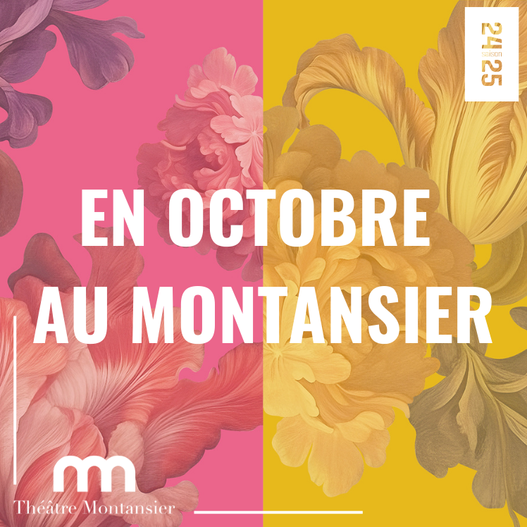 LeMontansier's tweet photo. EN OCTOBRE AU MONTANSIER 😍 1/2
👒Il faut qu'une porte soit ouverte ou fermée - Musset/Eric Vigner
📖Pour un oui ou pour un non - Nathalie Sarraute/Sylvain Maurice
🎹Dans les profondeurs de l'âme slave - Jonas Vitaud/Quatuor Hermes https://t.co/z3TIeeCowD