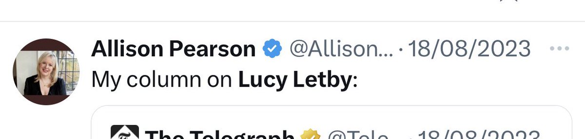 A lot of the #LucyLetby guilty brigade have gone very quiet on the subject, and even deleting old tweets!
Have they now realised that there were no serial killers involved in the The Countess of Chester Neonatal Scandal.
Washing their hands now it seems?