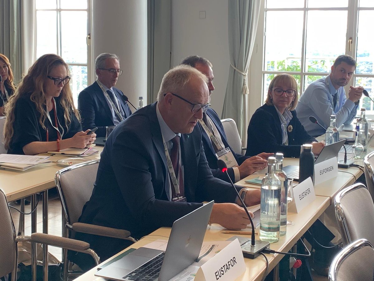 European State Forests (@eustafor) on Twitter photo 📢At the Forest Europe 9th Ministerial Conference in Bonn, <a href="/EUSTAFOR/">European State Forests</a> president <a href="/jsniemela/">Juha S Niemelä</a> has given a statement in which he appeals for multi-functionally managed 🇪🇺 forests, a viable bioeconomy and expertise based policy. Read his full statement here!👇
rb.gy/cyfx4b 📢At the Forest Europe 9th Ministerial Conference in Bonn, <a href="/EUSTAFOR/">European State Forests</a> president <a href="/jsniemela/">Juha S Niemelä</a> has given a statement in which he appeals for multi-functionally managed 🇪🇺 forests, a viable bioeconomy and expertise based policy. Read his full statement here!👇
rb.gy/cyfx4b