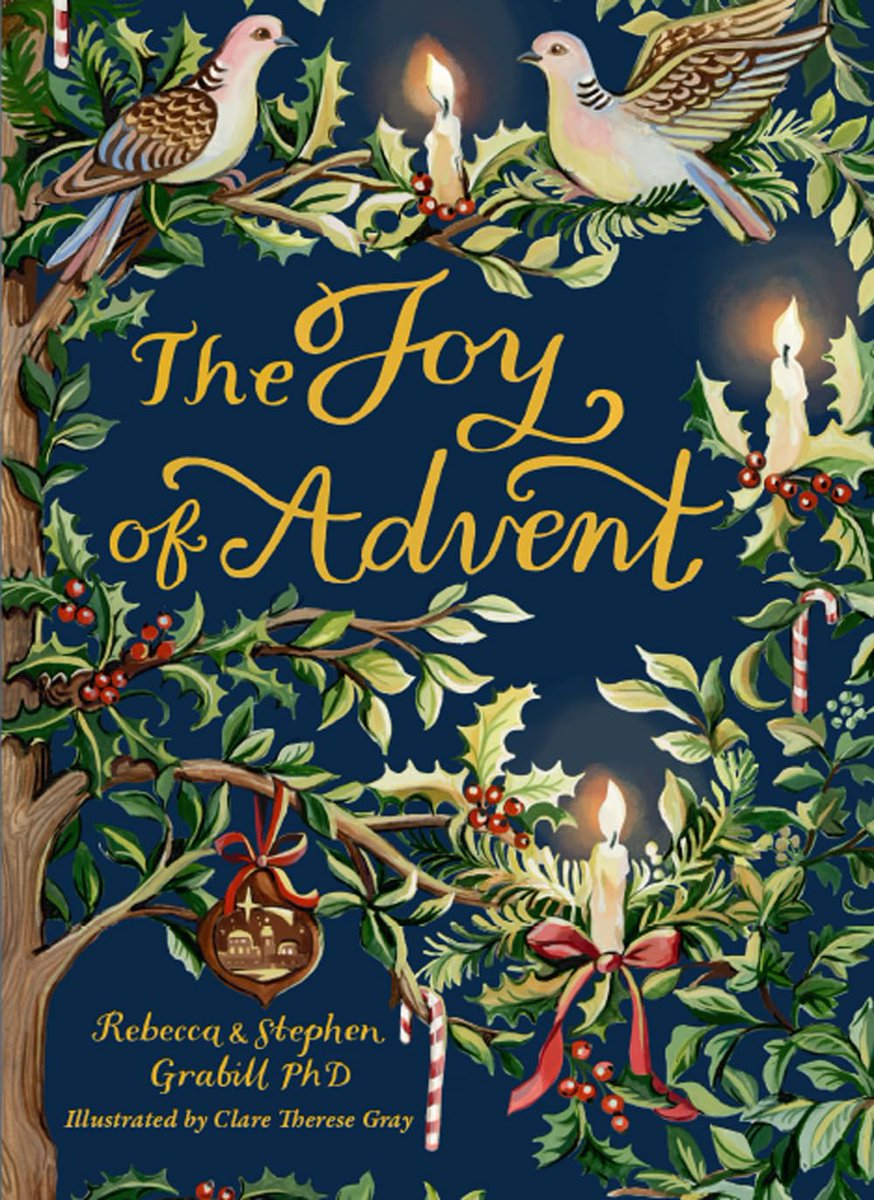 And it's another book birthday today! If you're looking for the perfect addition to your holiday reading and traditions, put this book on your must-buy list! Congratulations to Rebecca Grabill! It's beautiful! #kidlit #advent