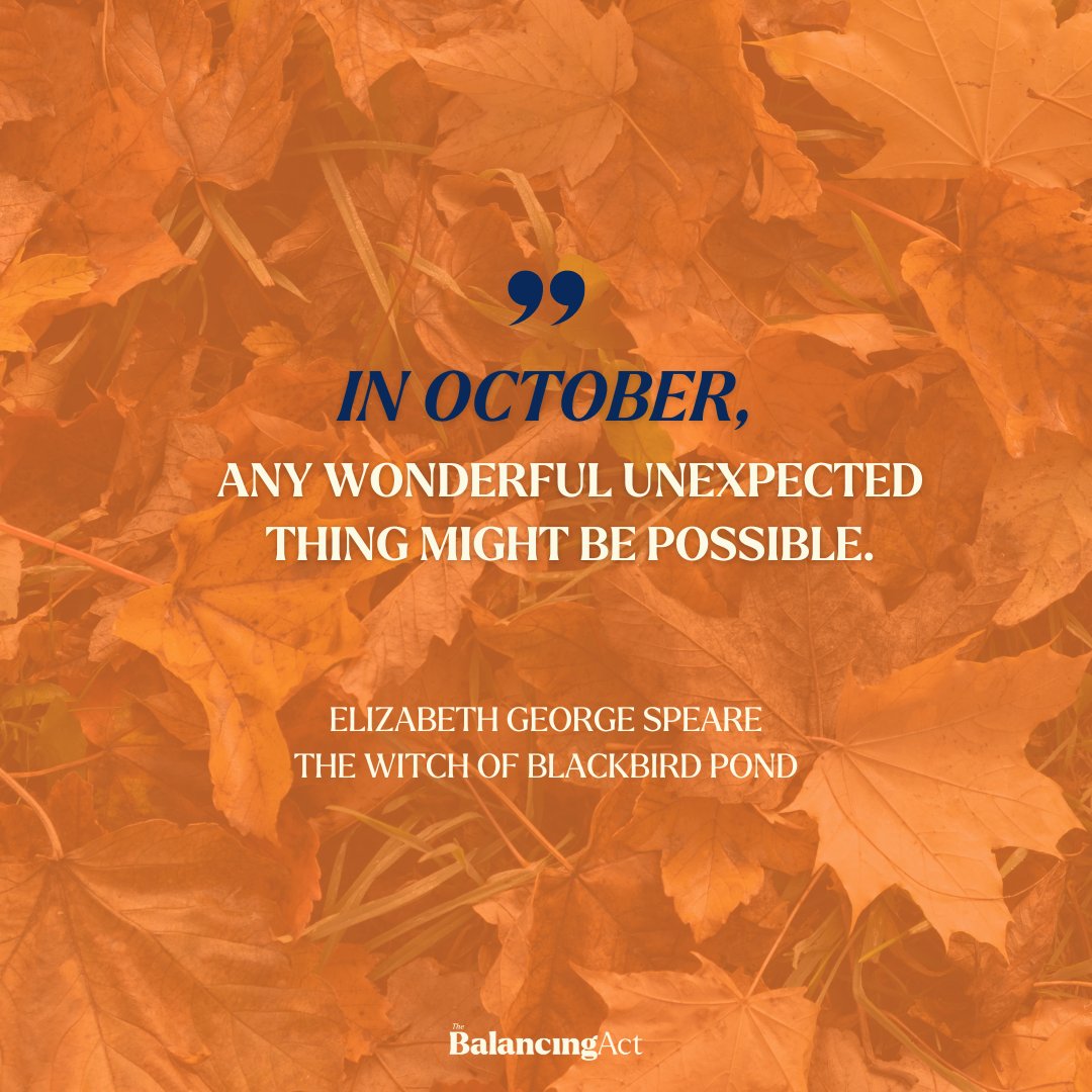 BalancingActTV's tweet photo. 🍂✨ The coziest time of year is here! 🥰 Hello October💛 

#TheBalancingAct #October #Autumn #OctoberQuotes https://t.co/P9OJMEzbso