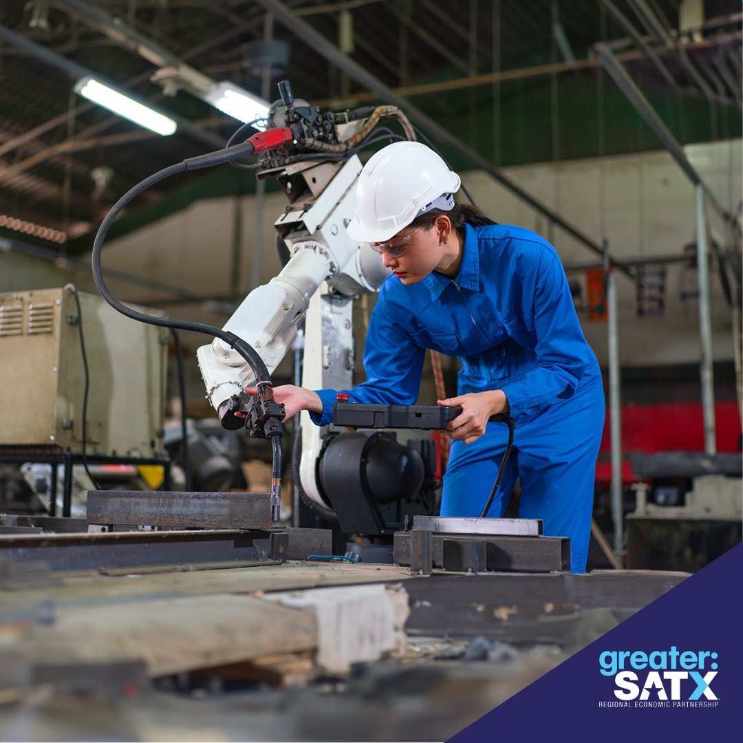 October is #ManufacturingMonth. ⚙️

Advanced manufacturing is one of the key industries in the San Antonio’s region, employing more than 61k workers and contributing $13+ billion in annual GDP. 

Read more:
hubs.li/Q02RBNLS0

#SATXManufacturing #AdvancedManufacturing