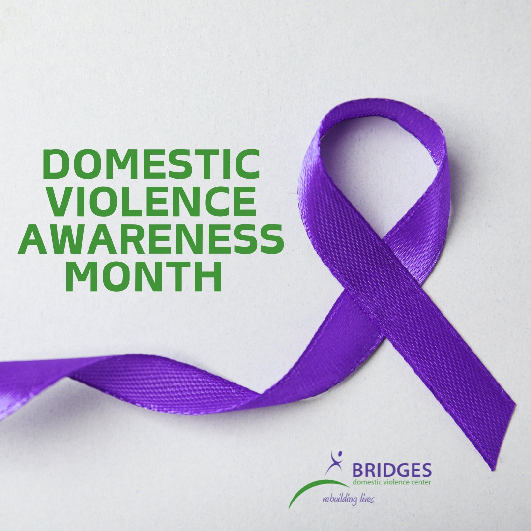 BridgesDVC's tweet image. As Domestic Violence Awareness Month begins, let’s remember the importance of education, intervention, and community support. Stay tuned this month as we share insights, stories, and ways you can help. #DVAM #EndDomesticViolence