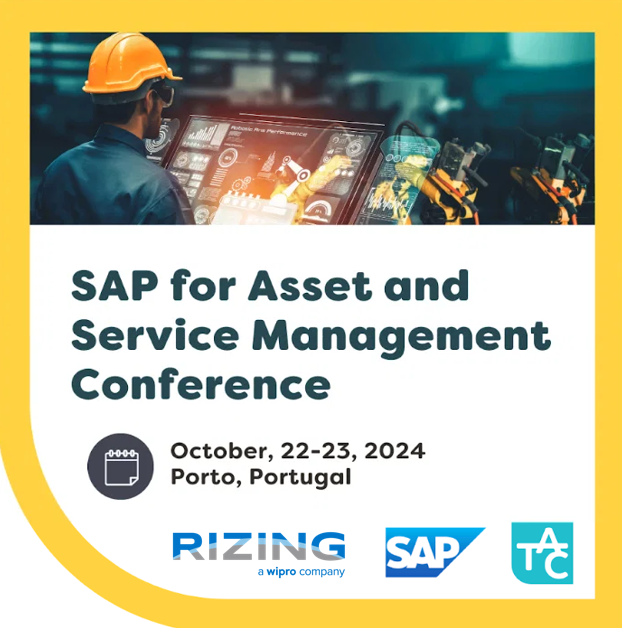 Proud to be a sponsor of the 2024 <a href="/SAP/">SAP</a> for Asset and Service Management Conference in Porto! Discover the latest in asset efficiency and service management technologies. Connect and learn with us - okt.to/xj3Fc7