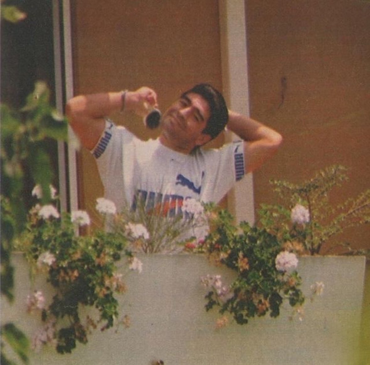 Todos los días vas a ver una foto de Diego que no conocías