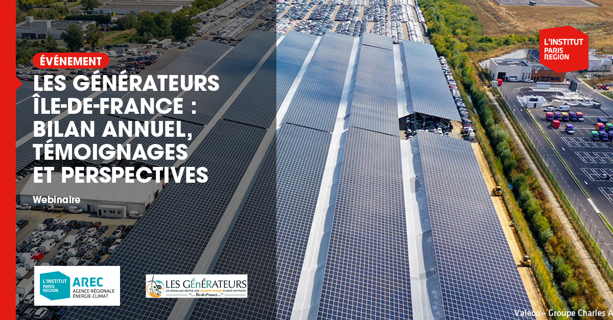 AREC Île-de-France (@arecidf) on Twitter photo 🔌  Réseau Les Générateurs Île-de-France (dispositif lancé par l’<a href="/ADEME/">ADEME</a>)
🗓️ 15/11 - Webinaire de bilan annuel : témoignages et perspectives
LES INSCRIPTIONS SONT OUVERTES : arec-idf.fr/evenements/les…
#ENR #solaire  #eolien 🔌  Réseau Les Générateurs Île-de-France (dispositif lancé par l’<a href="/ADEME/">ADEME</a>)
🗓️ 15/11 - Webinaire de bilan annuel : témoignages et perspectives
LES INSCRIPTIONS SONT OUVERTES : arec-idf.fr/evenements/les…
#ENR #solaire  #eolien