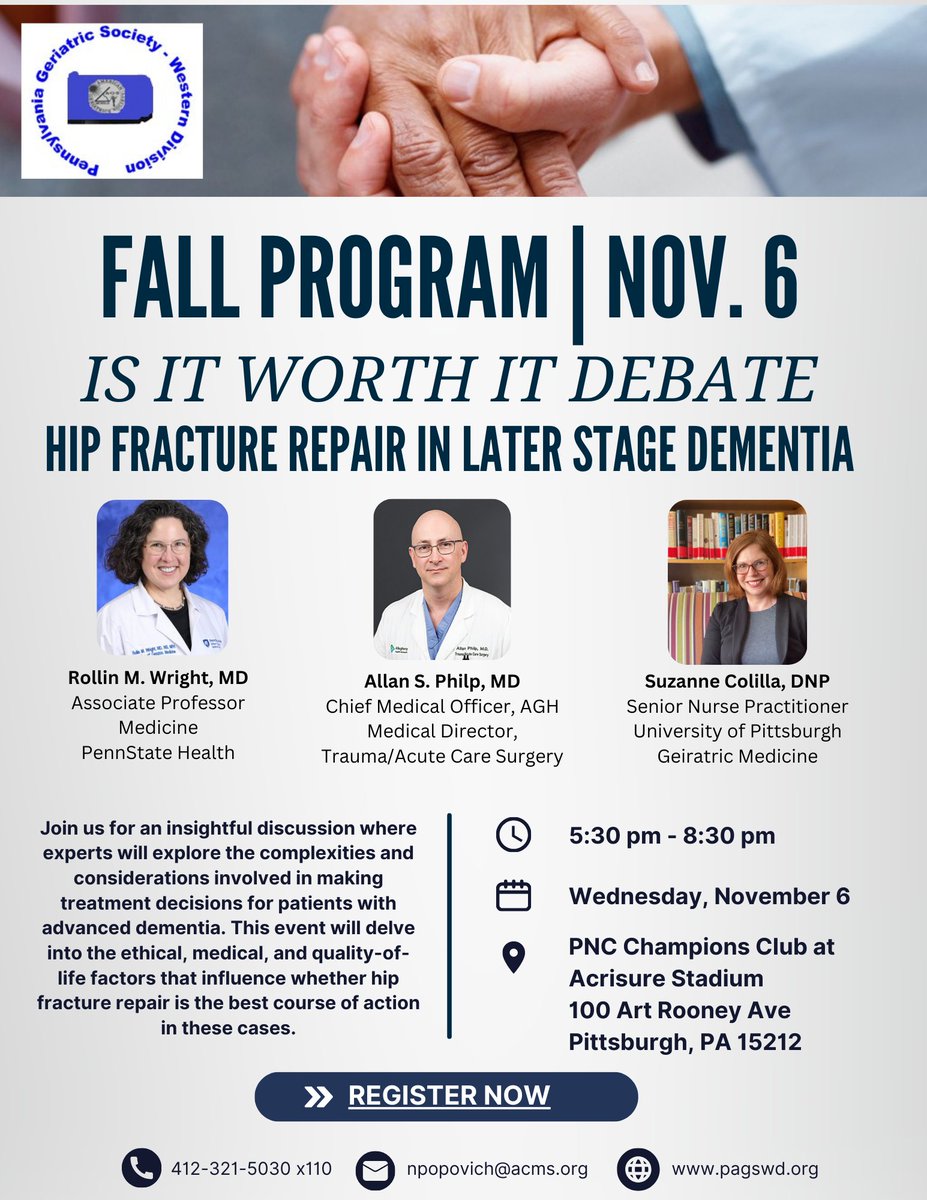 Don't forget to register for this years fall program! pagswd.org/event-5817500