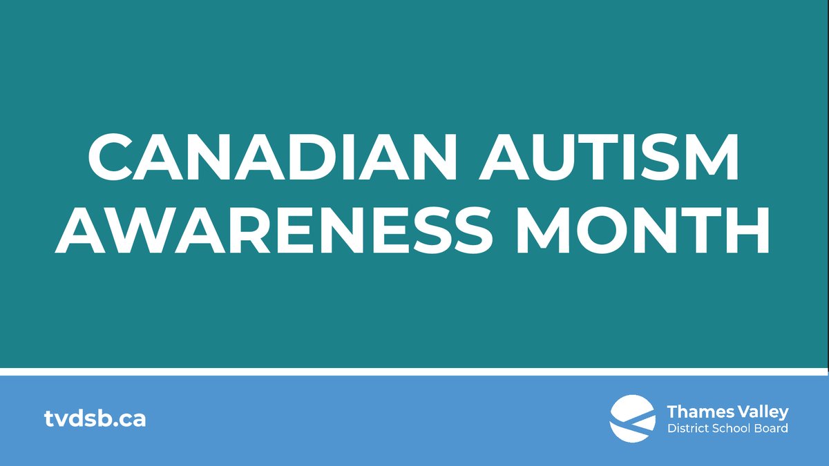 October is Autism Awareness Month. It is a chance for all Canadians to learn about the Autism spectrum and come to better understand how to support people living with Autism.