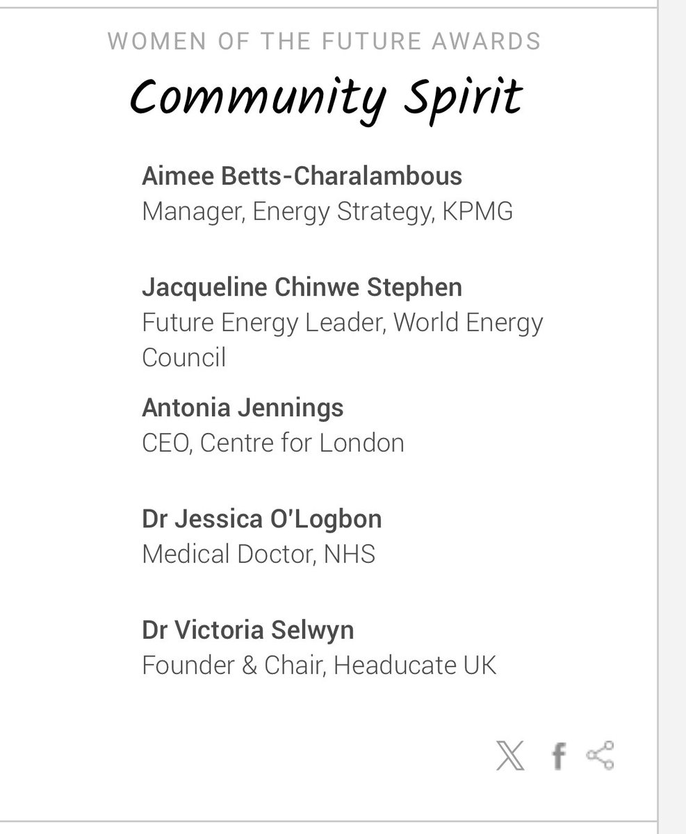 Victoria Selwyn💙 (@torythemedic) on Twitter photo Excited to announce that I’ve been shortlisted for this amazing <a href="/womenoffuture/">Women of the Future</a> award🤩 humbled to be shortlisted amongst such rolemodels & can’t wait for the awards ceremony night👏 #MentalHealthMatters #Headucate Excited to announce that I’ve been shortlisted for this amazing <a href="/womenoffuture/">Women of the Future</a> award🤩 humbled to be shortlisted amongst such rolemodels & can’t wait for the awards ceremony night👏 #MentalHealthMatters #Headucate