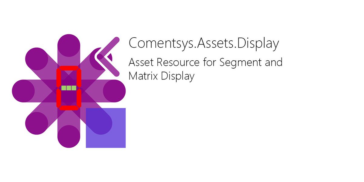 Comentsys's tweet photo. Comentsys.Assets.FluentIcons.Display 1.0.0 is available on
@nuget
at https://t.co/PDkO0ub0su for .NET Standard uses Comentsys.Toolkit and provides Asset Resources using SVG for a Seven-Segment Display and a Five-by-Seven Dot Matrix Display #nuget #comentsys https://t.co/zmrkHshL6k