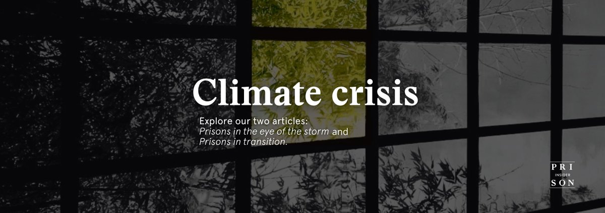 🌿Prisons are becoming more exposed to the devastating effects of climate change. What measures are prison administrations taking to protect incarcerated people and ensure the continuity of services within this context?
1/ tinyurl.com/2z2n5ajm
2/ tinyurl.com/mv3nmk27