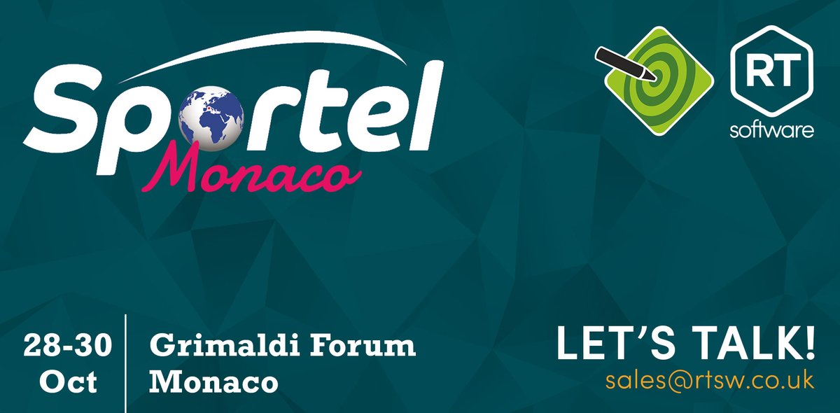 🌍 RT Software at Sportel Monaco 2024! 🌍  

Exciting news! Mike Fredriksen, our Commercial Director, and Galo Puerta, our Head of Sports Professional Market, will be attending Sportel Monaco from October 28th to 30th at the Grimaldi Forum. ⚽🏀🎾  

Let’s connect and discuss how
