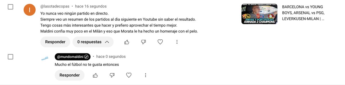 MundoMaldini's tweet photo. Cosas que pasan en el canal... https://t.co/PvUkvA4u9C