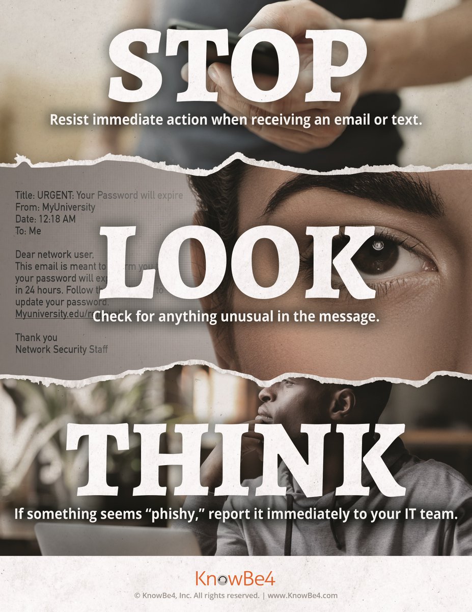 LPPS_EdTech's tweet image. Don&apos;t get hooked by phishy emails! #CybersecurityAwarenessMonth