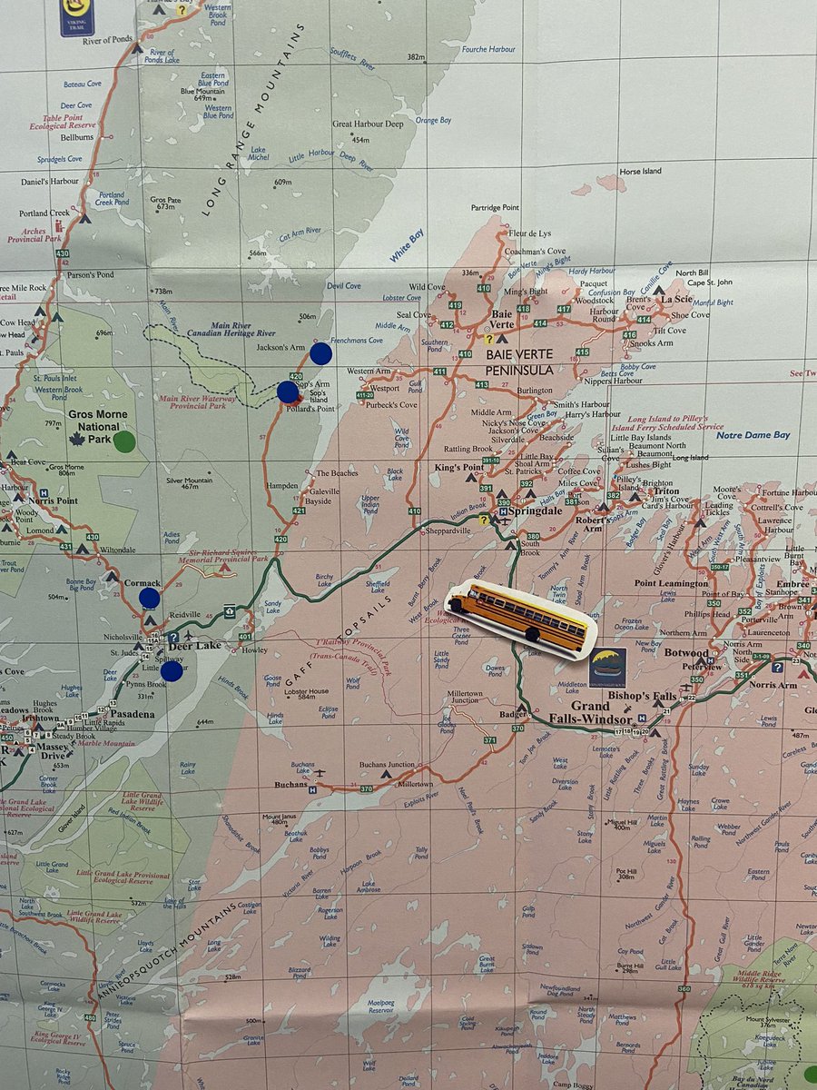 We put our addition and multiplication strategies to the test this morning while calculating the number of kms we “travelled” (read) in the month of September. Our bus is on the move and we are between Grandfalls and Springdale #reading #elementary #socialstudies 📚 <a href="/NLSchoolsCA/">NLSchools</a>