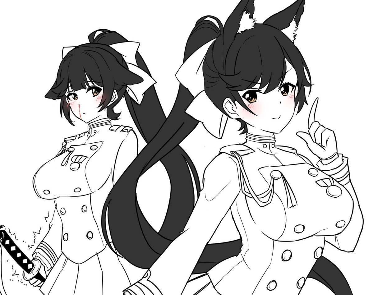 今日も妹がかわいい高雄さん
 #アズールレーン 