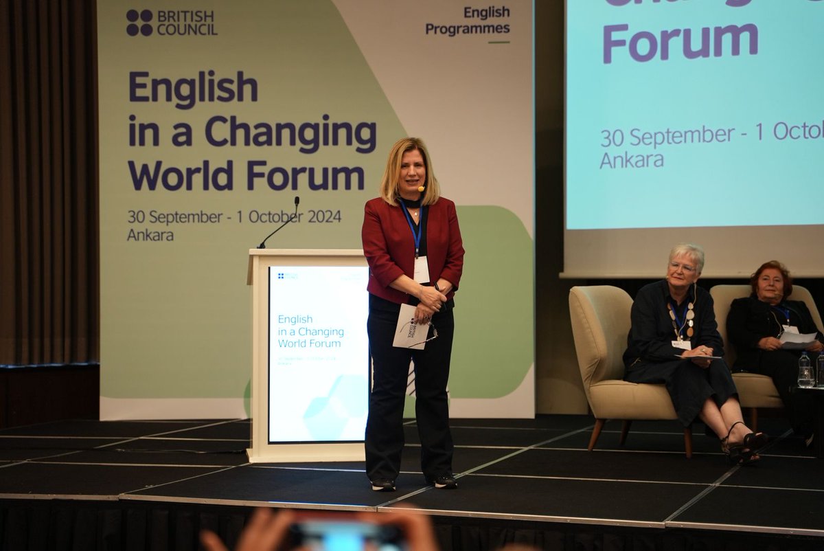 After two days of collaborative work, participants present their project ideas and research priorities in a wrap-up session moderated by Alison Sriparam (<a href="/BritishCouncil/">British Council</a>) and <a href="/AysenGuven1/">Ayşen Güven</a> (<a href="/trBritish/">British Council Turkey</a>).