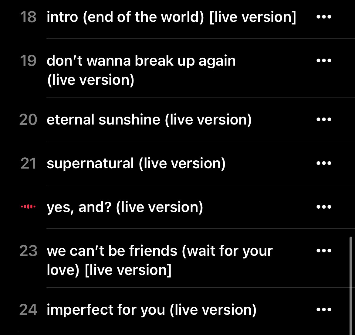 arissfty's tweet image. REPLY WITH #ARIASARIANA AND YOUR FAVORITE LIVE VERSION FROM ES