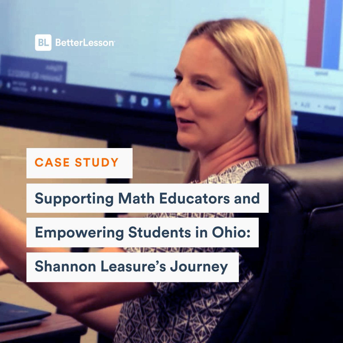 We are so lucky to work with so many amazing educators, like Shannon Leasure! As the Director of Mathematics Instruction at the Ohio Valley Educational Service Center, she empowers teachers and deepens students' understanding of math. Read her story: bit.ly/3Y8JkcX