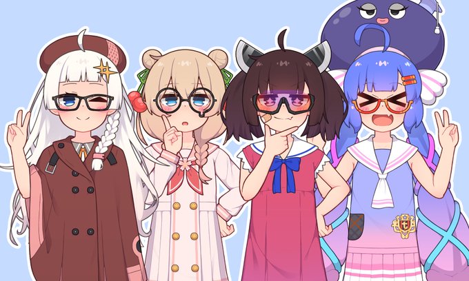 メガネ差分あります!(宣伝)
#メガネの日 