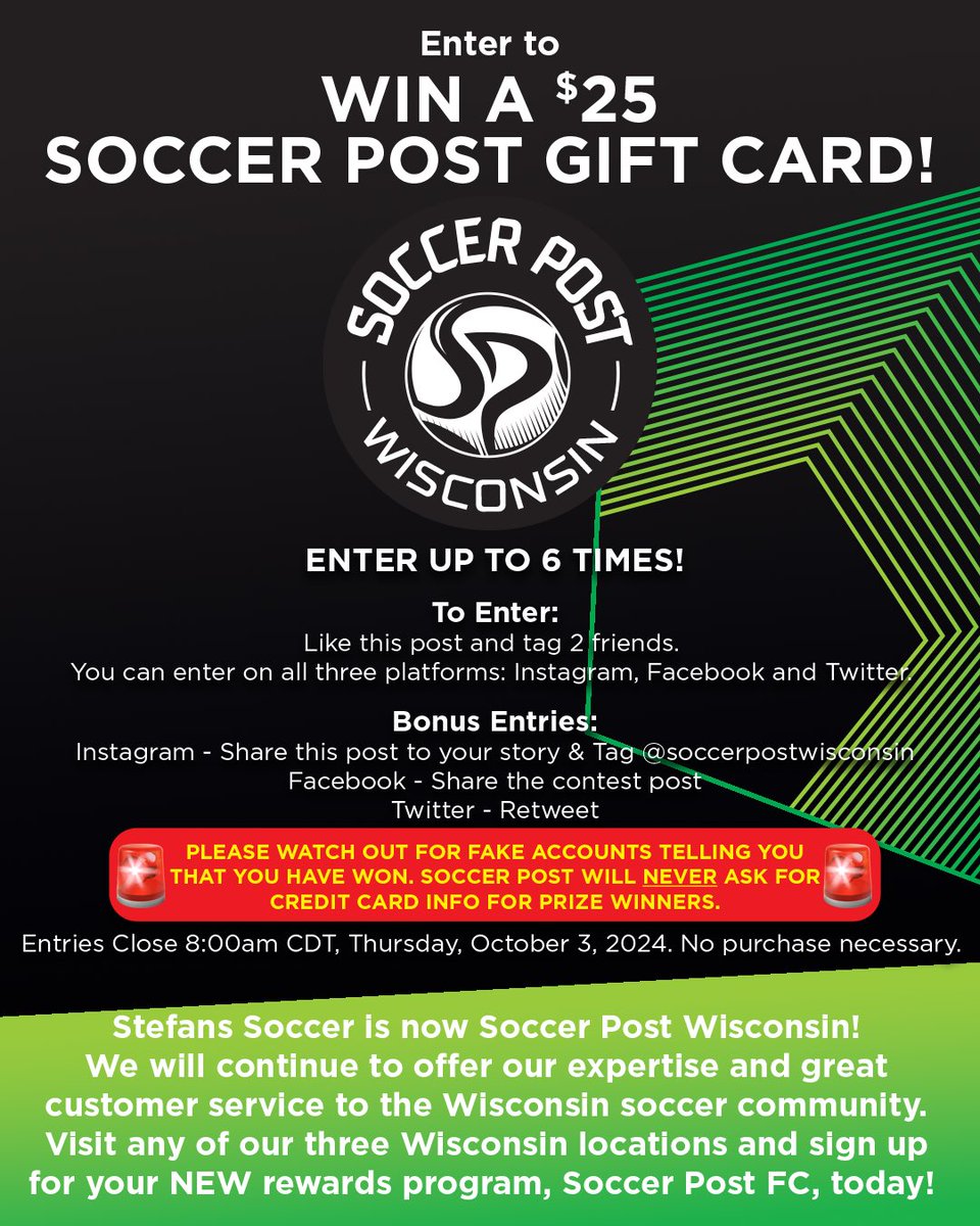 Soccer Post Wisonsin tweet media