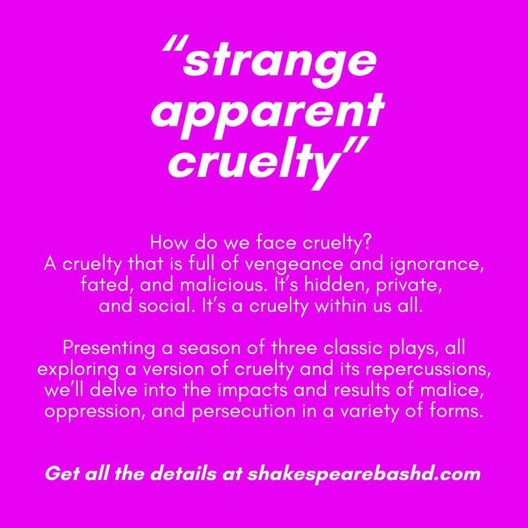 Shakespeare BASH'd tweet media