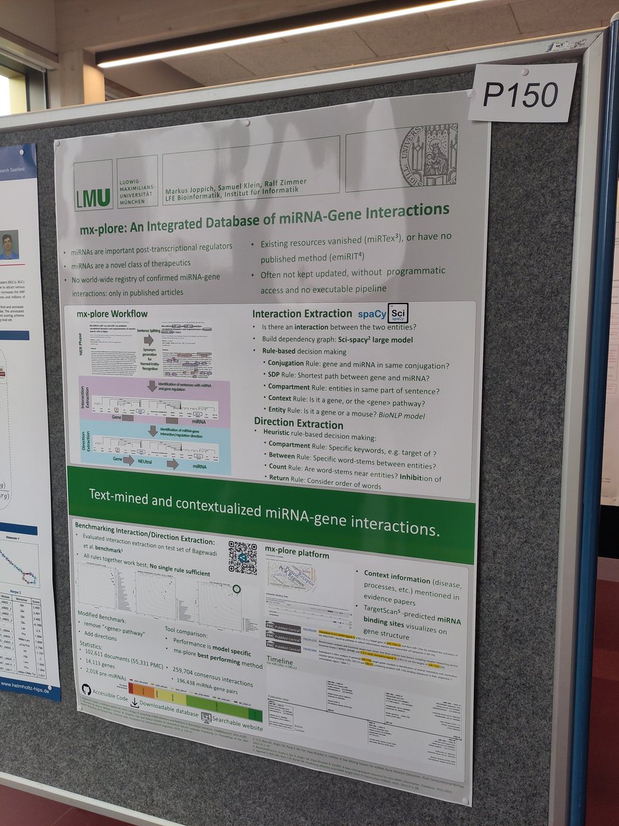 If you want to learned about miRNA-gene interactions text-mined from public abstracts and fulltexts visit my Poster P150 at <a href="/gcb2024/">gcb2025</a>!