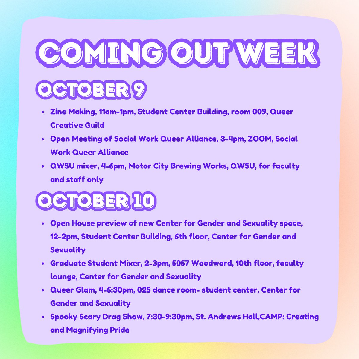 Center for Gender and Sexuality (CGS) tweet media