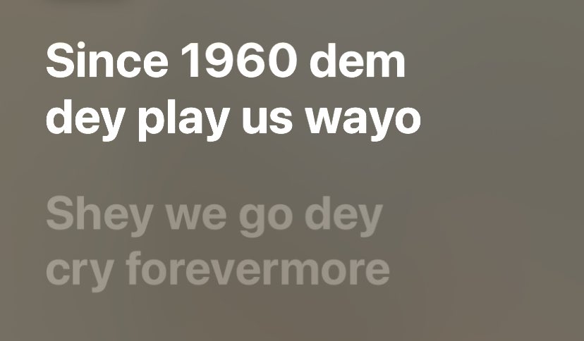 ThatOjoBoy's tweet photo. What Burna Boy song is this lyrics from ? https://t.co/Pev21ofuaK