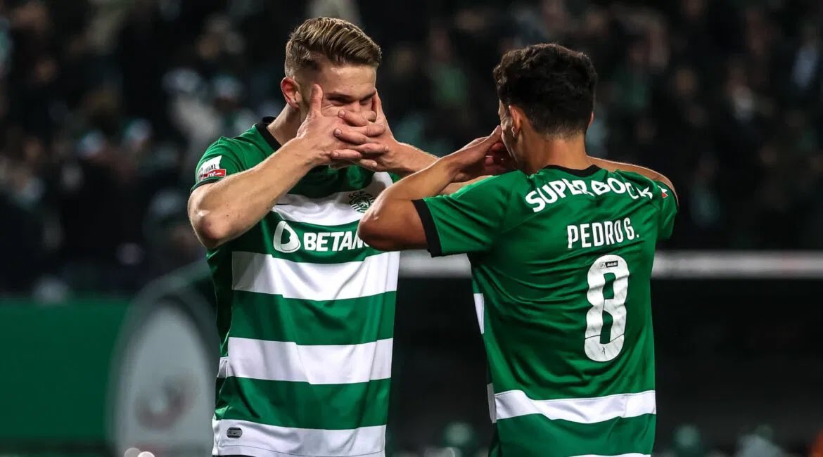 Esta foto contém precisamente 200 G/A pelo Sporting