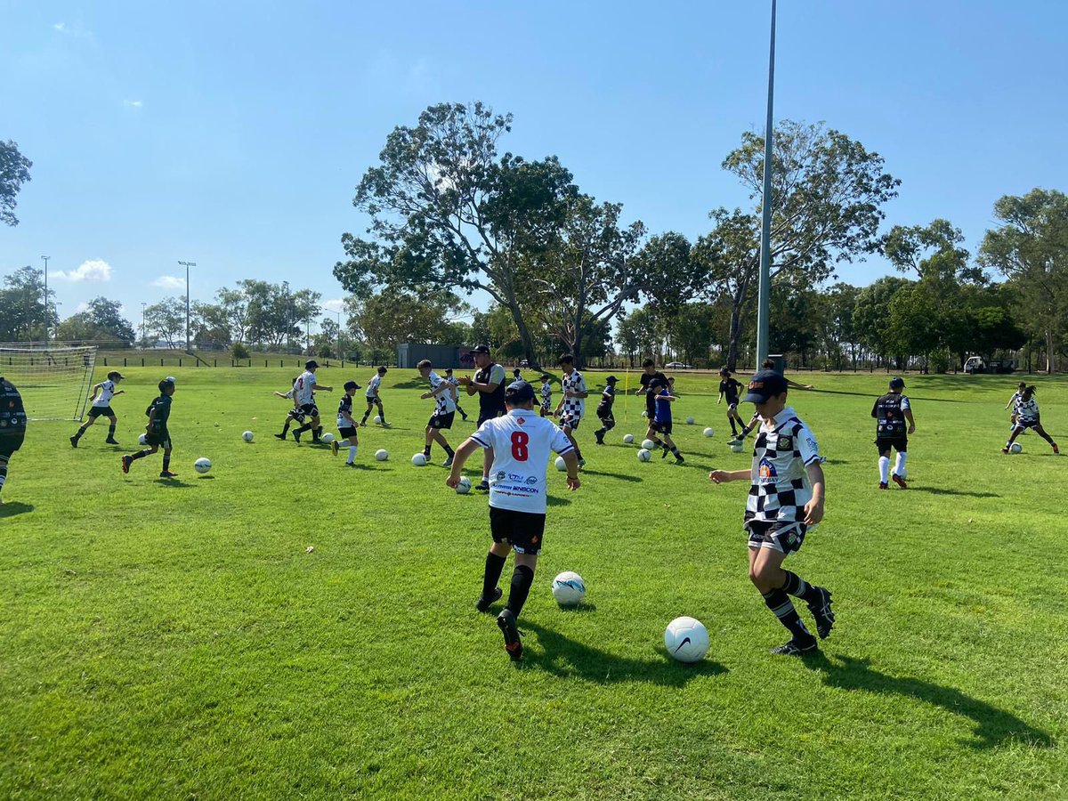 CelticSocAcad's tweet photo. ๐๐ฆ๐บ Week 2 in Darwin underway ๐๐ป
This week we are working with @DarwinOlympicSC & Casuarina FC delivering coaching camps as part of the Northern Futures Football Programme!
With almost 100 players in attendance itโs shaping up to be a great week!๐
#CelticSoccerAcademy
#NFFP https://t.co/hl6A26T8DO