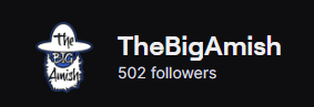Hello Amish Compound! I just want to say thank you for reaching a milestone last night! It is not possible without you! Thank you! I hope that I continue to entertain you all for many years to come God willing! #500 #twitch #respectthebutter #community