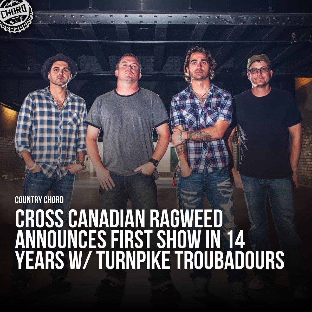 It’s happening.

Cross Canadian Ragweed to reunite for the first time in 14 years alongside Turnpike Troubadours, The Great Divide and more at Boone Pickens Stadium at Oklahoma State University on April 12, 2025.