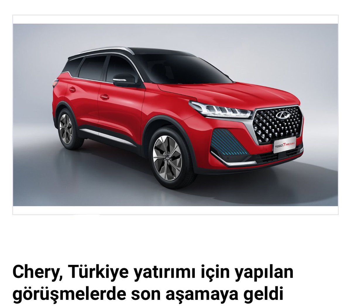 BYD’den Sonra Chery’de Türkiye’ye Yatırım Yapıyor.

🇨🇳Çinli otomobil devi Chery, Türkiye'ye yatırım yolunda
Çinli otomobil devlerinin Türkiye'ye ilgisi sürüyor. BYD'nin ardından Chery de yatırım için Türkiye'ye yöneldi. Chery ile görüşmelerin son aşamada olduğu belirtildi.
