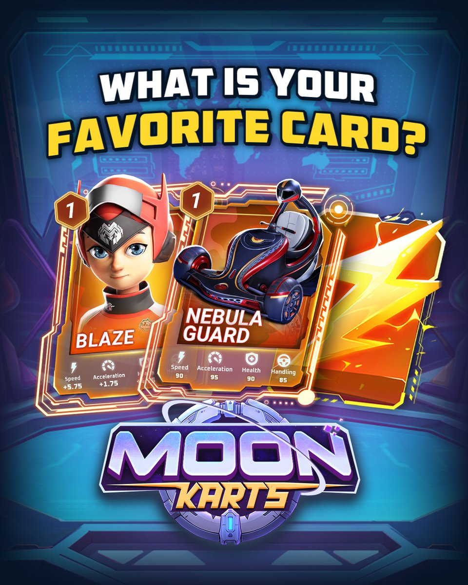 🚨 #Moonkarts is revving up with REWARDS! 🏎️🔥
Get ready to collect your favorite cards while racing your way to the top! 🎮💥

What’s your favorite card to dominate the tracks? Let us know! 🌙✨

Play now: moonkarts.arcadecolony.com

#PlayToEarn #GamingCommunity #NFTGaming #Web3