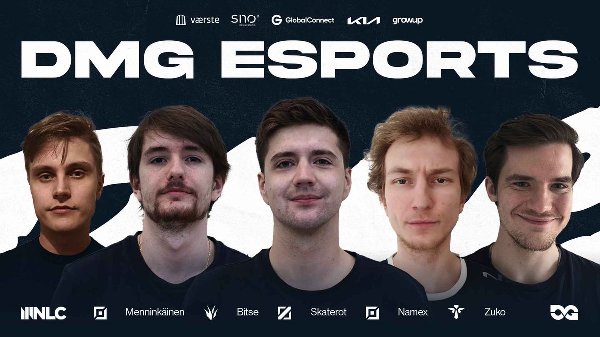 Our team of amazing players is assembled for the <a href="/NLClol/">Arozzi NLC</a> Aurora Cup! 
Starting off with our first game vs BFG <a href="/bfgnorway/">Bitfix Gaming</a> at 21:00 TONIGHT (Oct.1st)🥳

Jungle: <a href="/Bitse_LoL/">Marcel Henze</a>
Mid: <a href="/skaterot/">Skaterot</a>
ADC: <a href="/Namex99/">Namex</a>
Support: <a href="/Zuko_lol/">Zuko</a>
Coach: <a href="/Akselimonni/">Catfish</a> 
Analyst: <a href="/MistLoL_/">Oliver Williamson</a>