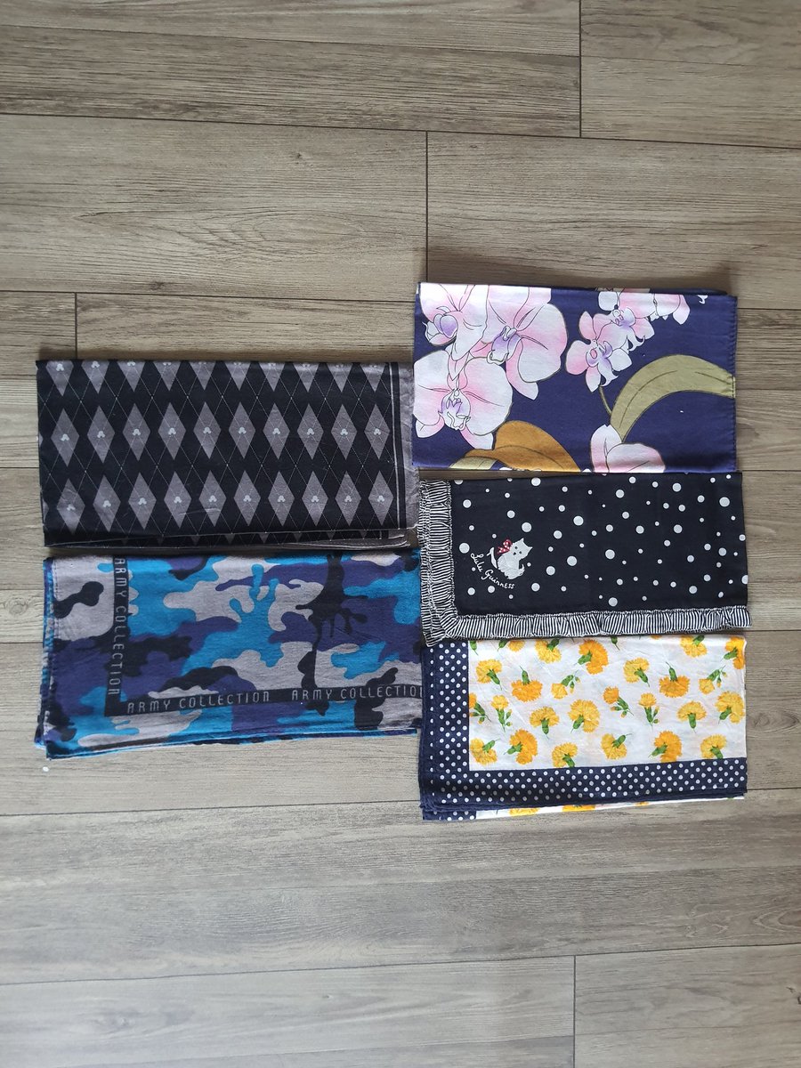 Khăn cotton size 40-50cm, mới 96% - 59k/khăn