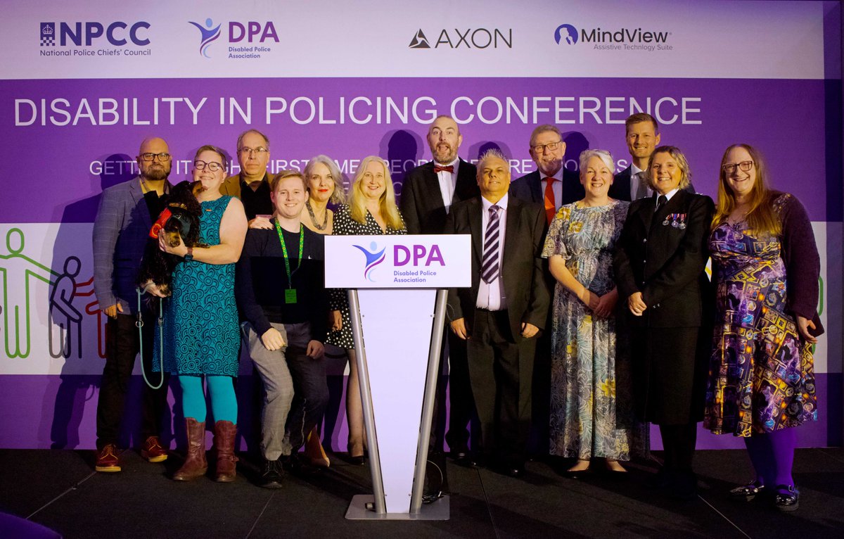 We would like to thank everyone who has been with us over the last two days during our biggest event of the year, the Disability in Policing Conference.

From sponsors to delegates, everyone who played a part in running our conference.

Thank you for coming, 
DPA Team

#DIP24