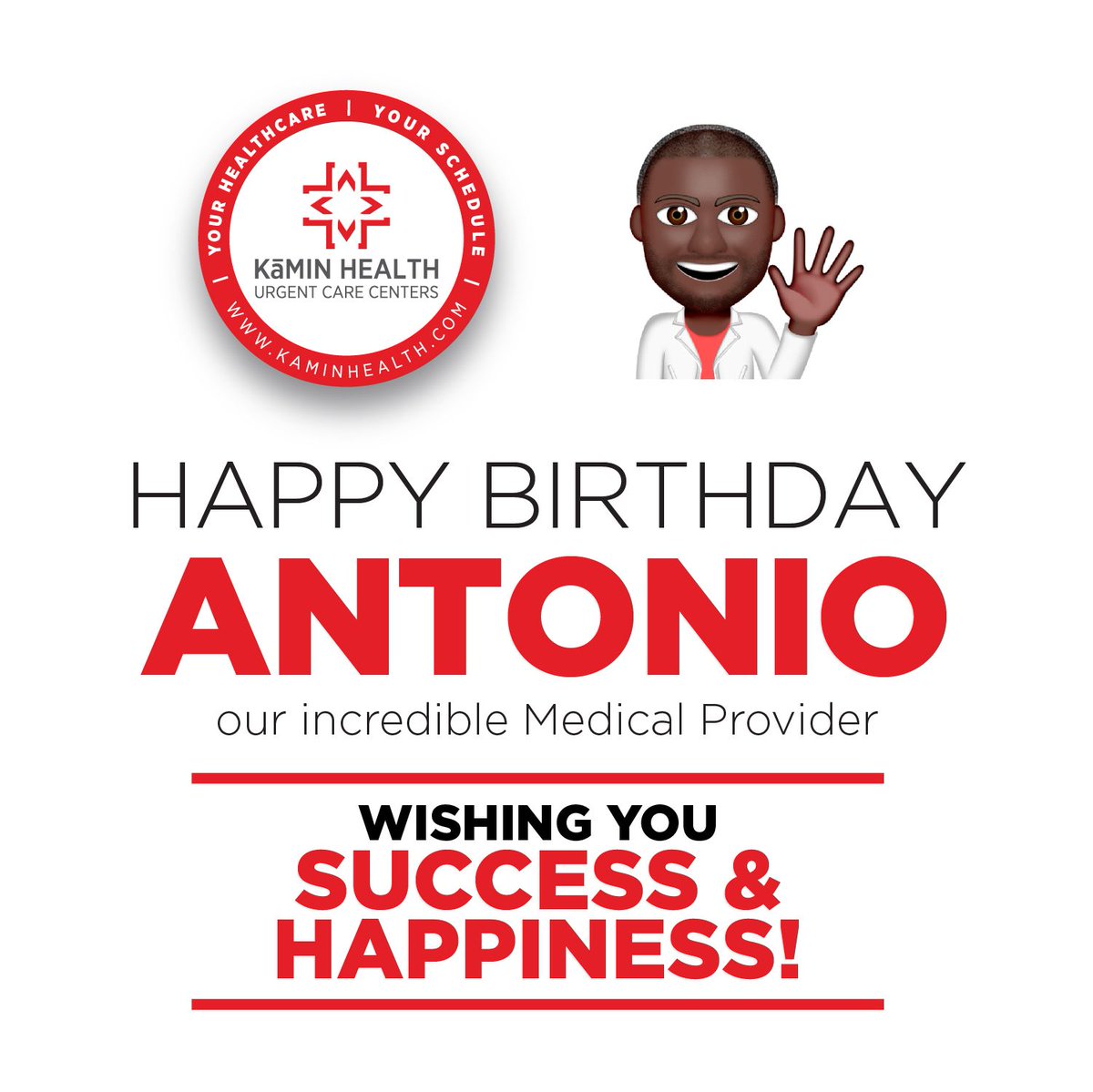 Happy Birthday to our amazing medical provider Antonio!
@king_scholar1006