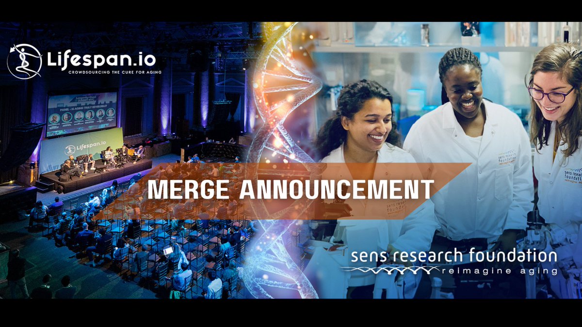 On this #LongevityDay, we’re excited to announce the launch of Lifespan Research Institute, formed through the merger of Lifespan.io  &amp; @senstweet.

It’s the end of an era for us, and an exhilarating new beginning. Help us celebrate!
➡️: LifespanResearchInstitute.org