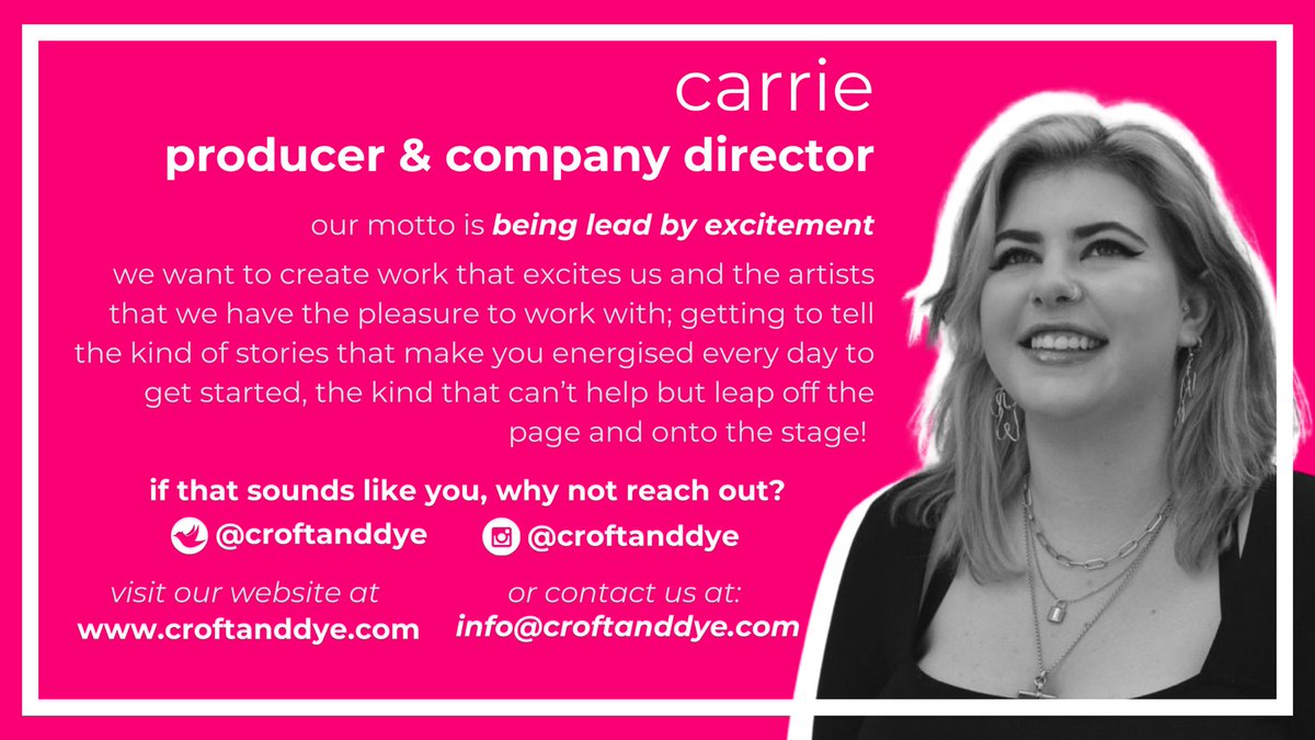 Croft & Dye Productions tweet media