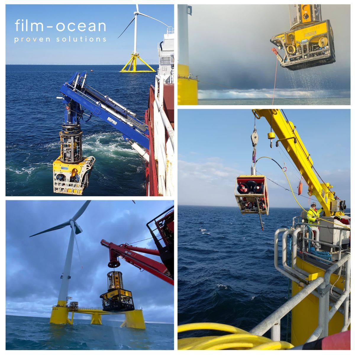 Film-Ocean provides a comprehensive range of ROV systems that are proven in the field on a range of offshore wind work scopes. Visit us on stand C24 at the Floating Offshore Wind Conference 9-10 Oct,  or contact us at buff.ly/3z9LGMH 

#FOW24 #FloatingOffshoreWind