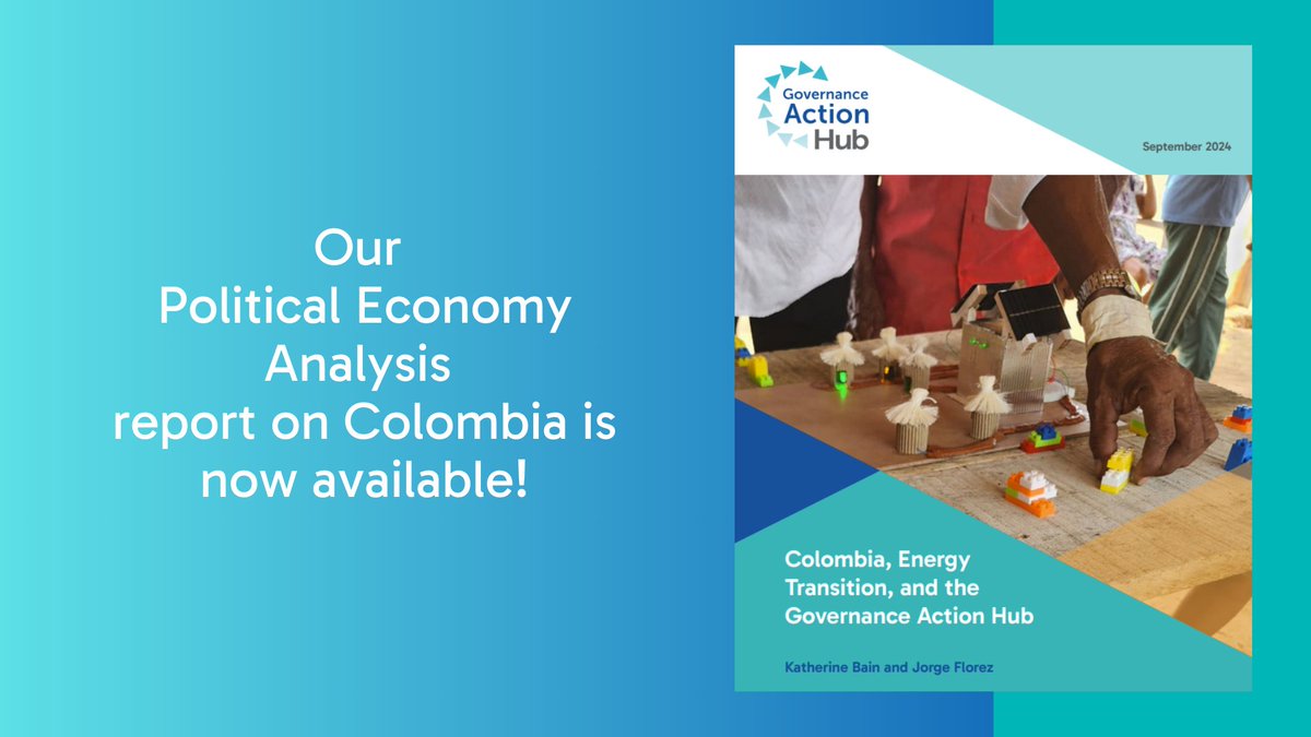 GovActionHub's tweet image. 🇨🇴Politics and markets are intertwined and often impact local development process &amp;amp; outcomes🔌 

📚Our new report on #Colombia&apos;s #energytransition examines the political sentiments &amp;amp; systemic challenges within the country&apos;s #energysystem + recommendations. r4d.org/resources/colo…
