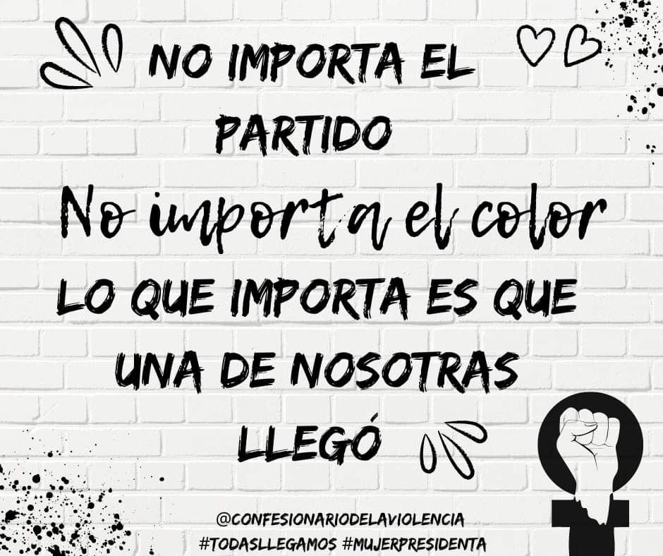 AzucenaRago's tweet photo. #ClaudiaPresidenta #ClaudiaSheinbaumPresidenta 
#TenemosPresidenta 
#EsTiempoDeMujeres https://t.co/8li7mjOBCr